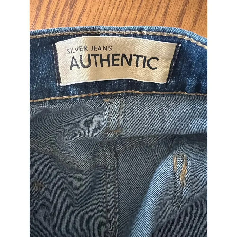 Silver Jeans Authentic The relaxed Stretch Denim Jeans, Men's size W38 34L